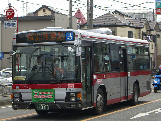 東急バス車両図鑑 いすゞ:KL-LV280L1(ワンステ)